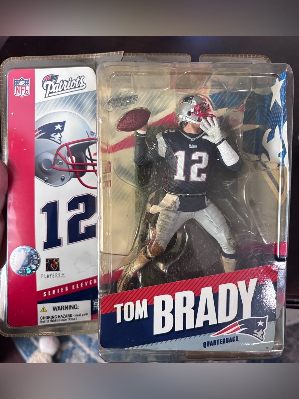 Tom Brady #12 New England Patriots figurine